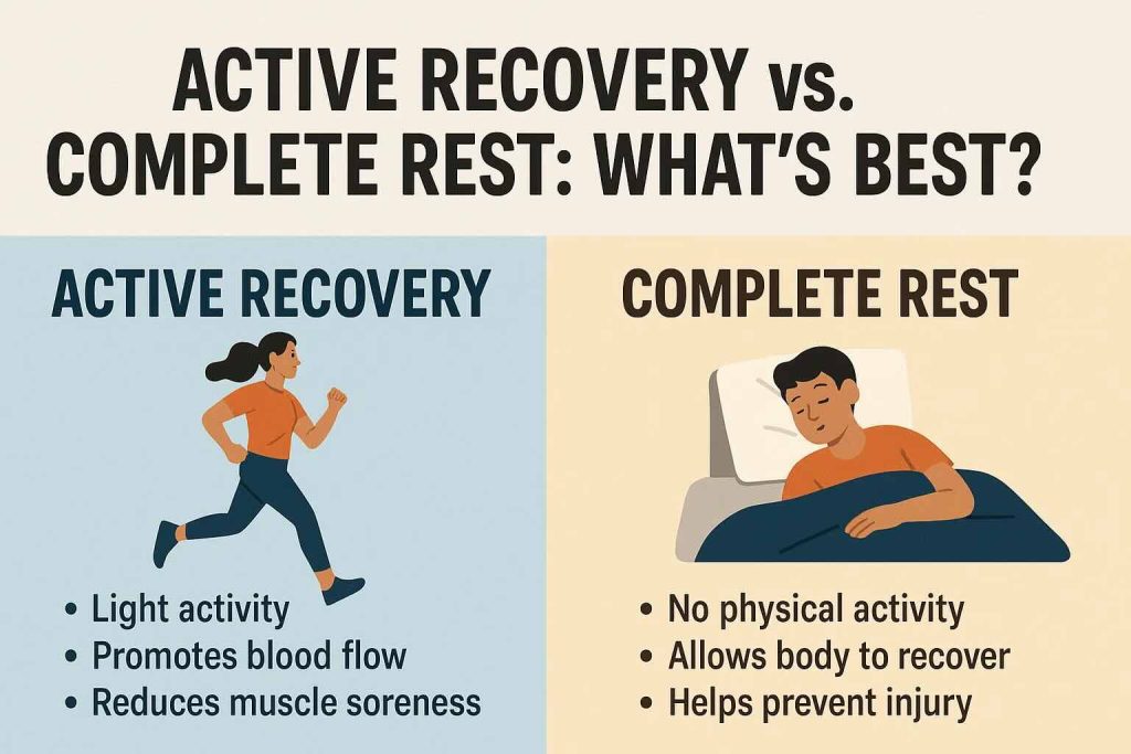Active Recovery vs. Complete Rest: What’s Best