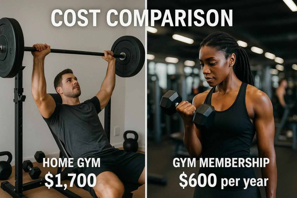 Cost Comparison: Home Gym vs. Gym Membership