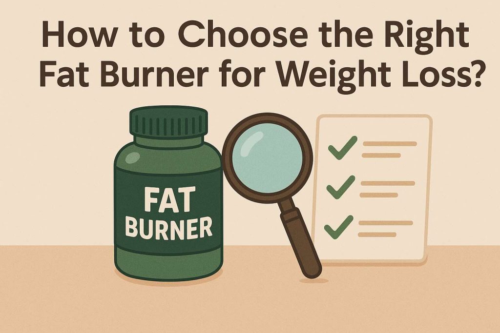 How to Choose the Right Fat Burner for Weight Loss?