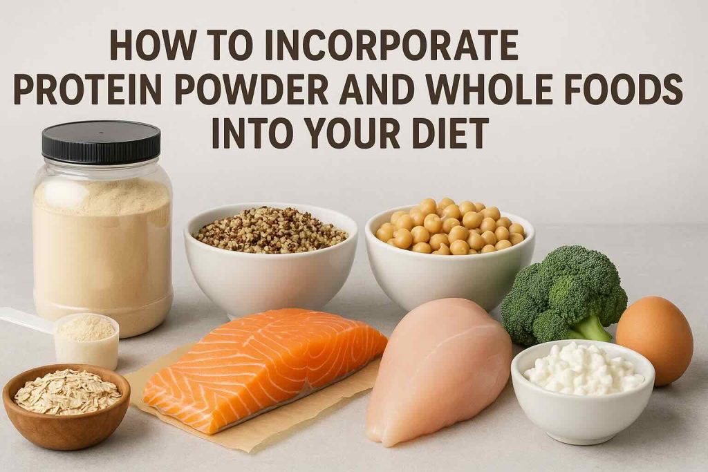How to Incorporate Protein Powder and Whole Foods into Your Diet