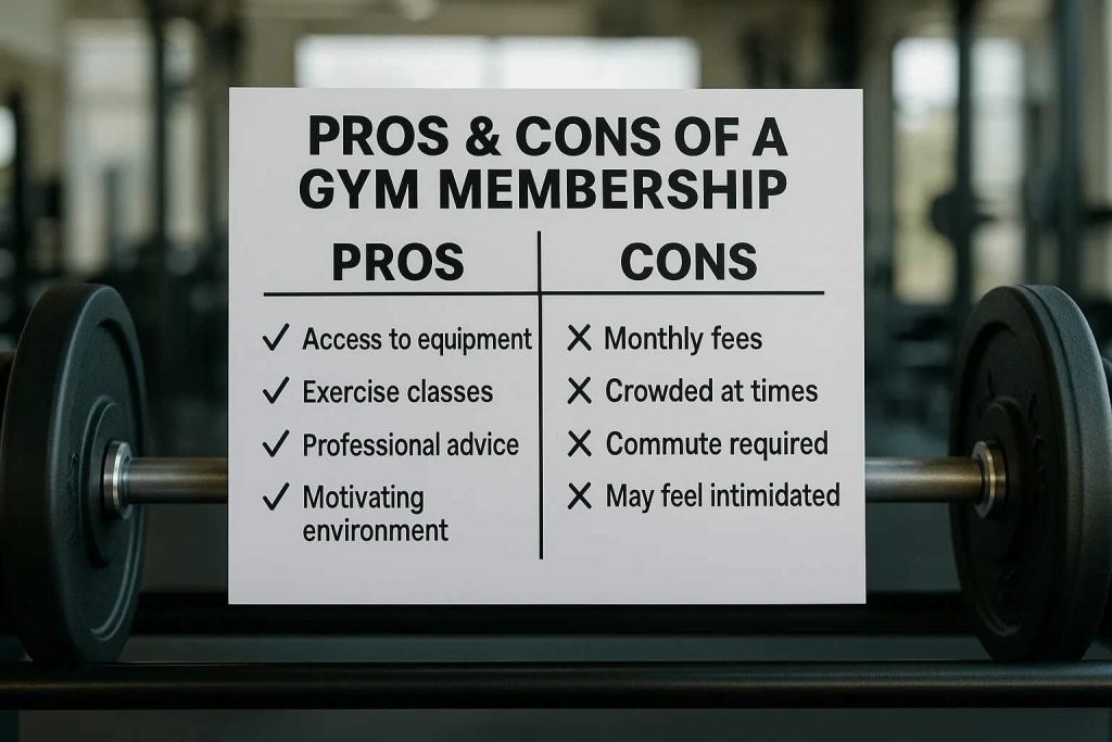 Pros & Cons of a Gym Membership