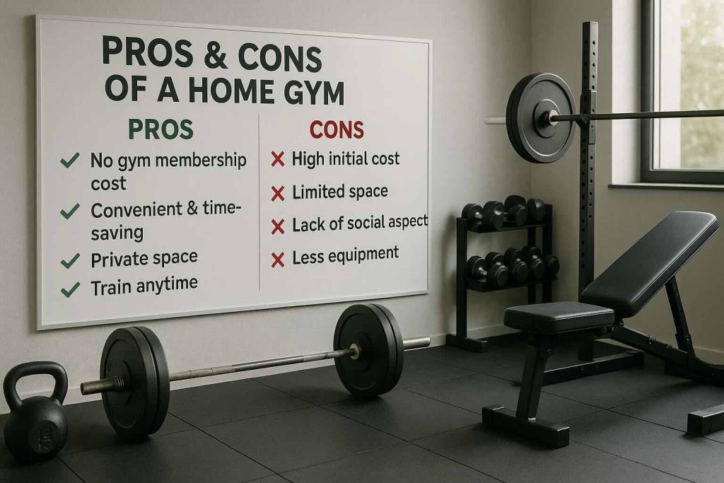 Pros & Cons of a Home Gym