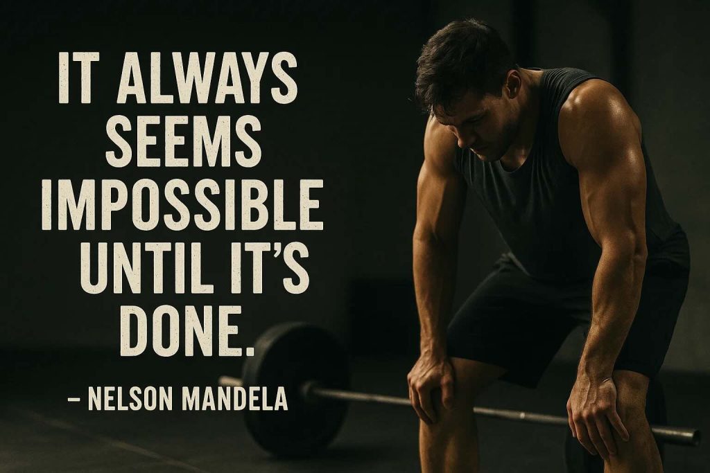 It always seems impossible until it’s done