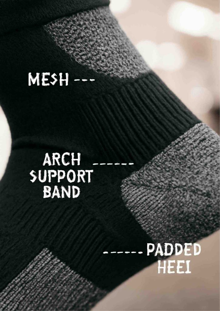 Key Sock Features for Fitness