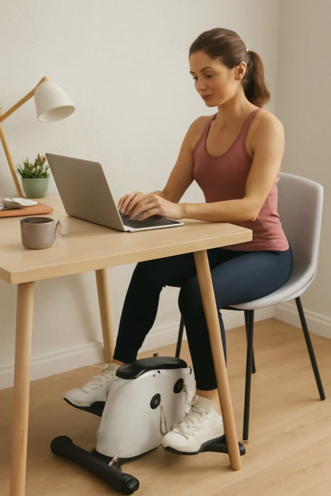 Mini Stepper or Under Desk Bike Small Space Cardio