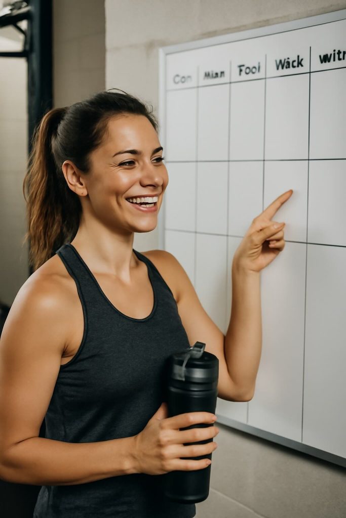 Sample Weekly Training Recovery Split