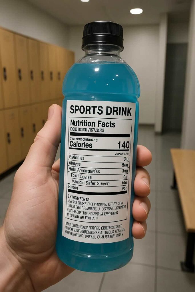 How to Read Sports Drink Labels Like a Pro