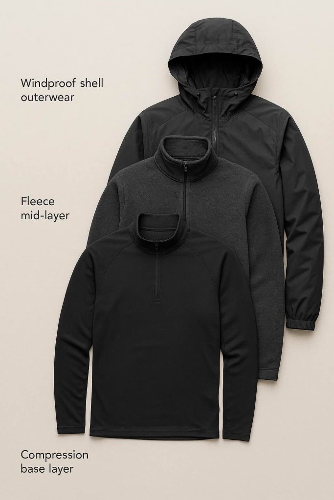 The 3-Layer Workout Clothing System Explained