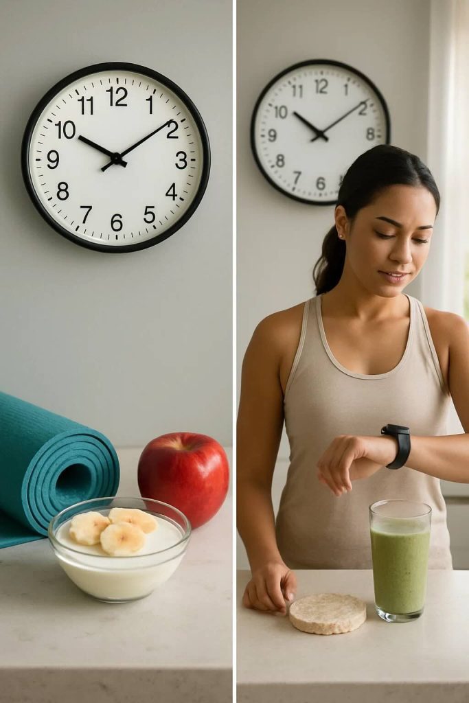 Timing Your Pre Workout Snack